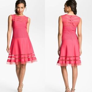 Tadashi Shoji Coral Dress Stunning (N4)